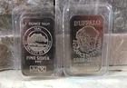 Johnson Matthey 1 oz silver bar (Buffalo Sesquicentennial) 500 minted SEALED