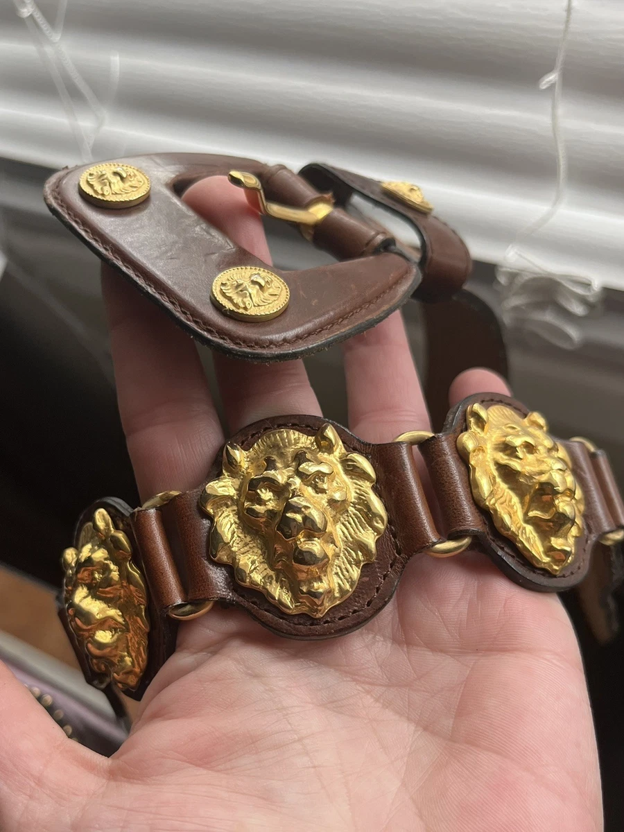 Lion Head Belt In Vintage Belts for sale - eBay display picture 2