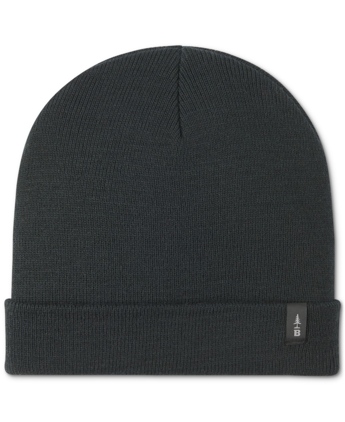 Bass Outdoor Mens Rib-Knit Beanie Black Beauty-OS 2590₽