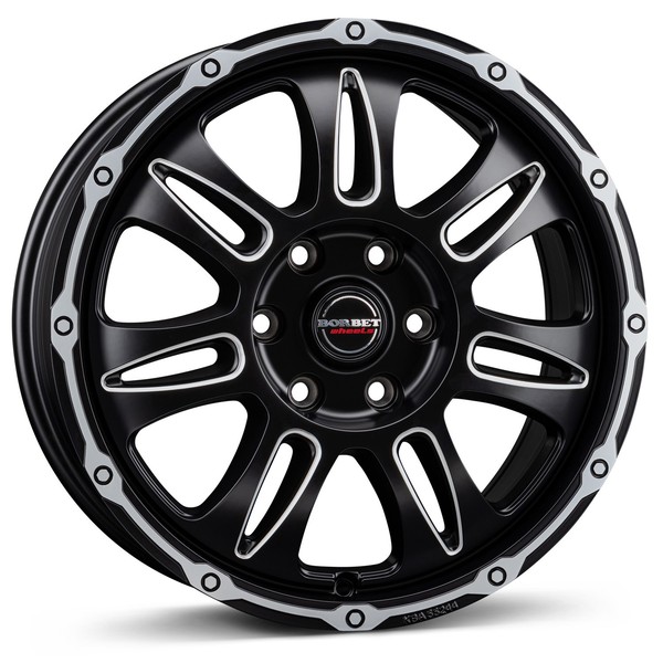 Cerchi Borbet CW8 8.0X18 ET52 5X120 Swpm Per Vw Amarok Crafter T5 T6 T6.1 Multiv-image