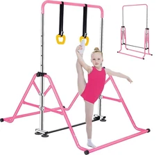 Gymnastics Horizontal Bar, Junior Training Kip Bar Gymnastics Equipment for H...