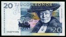 SCHWEDEN. 20 Kronor 1995. 61b