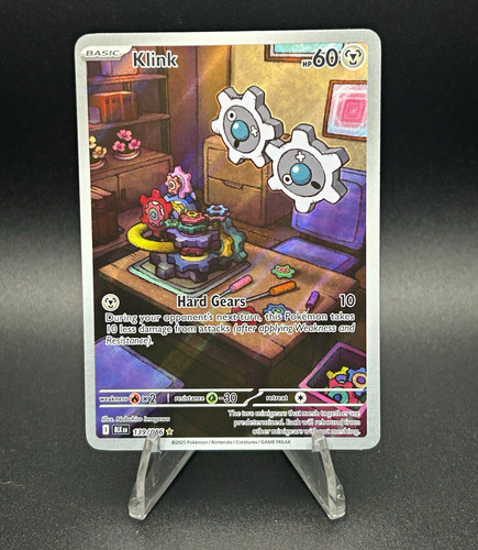 Pokemon Co. Klink 139/086 Sv: Black Bolt IR Holo EN 60 HP Basic Imagawa