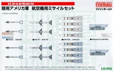 FNMFP031 1:72 Fine Molds US Air-to-Air Missile Set