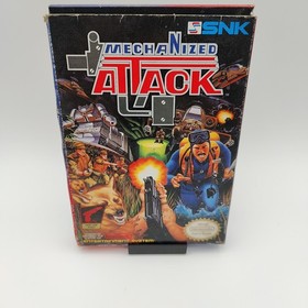 Mechanized Attack Nintendo Entertainment System NES SNK 1990 CIB COMPLETE