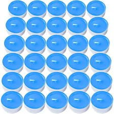 DecorRack 30 Tealight Candles, Aqua Breeze Scented, Pleasant Fragrance Candle...
