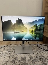 HP 24 inch Flat Tiltable Monitor with Built-in Webcam, Black/Silver