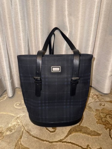 BURBERRY Pre-Owned Nova Check Bucketitalian Tote Bag
