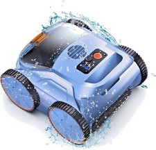 New Robotic Pool Vacuum, Robotic Pool Cleaner for Inground Pools 180 Mins