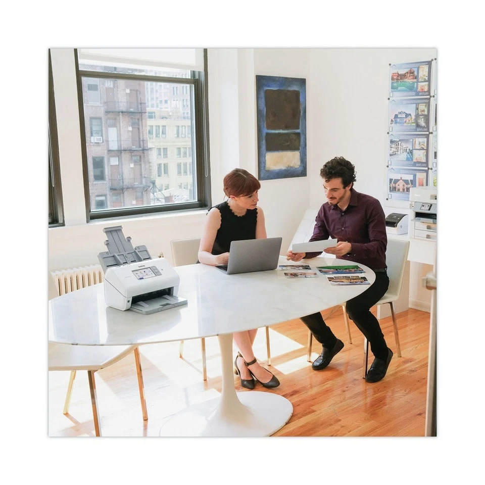 Boardwalk ADS4900W 600 DPI Optical Resolution 100 Sheet ADF Desktop Scanner New - Image 4 of 4