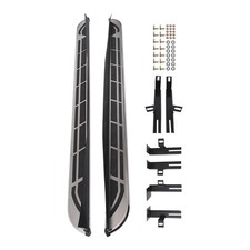 Heavy Duty Side Steps For Infiniti Jx35 Qx60 2013-21 Black Non-slip Design Pair