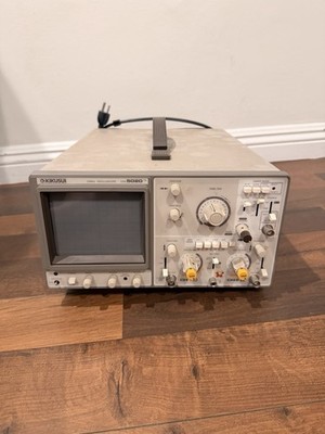 Kikusui COS 5020 TM Oscilloscope 20MHz 2 Channel *FOR PARTS*