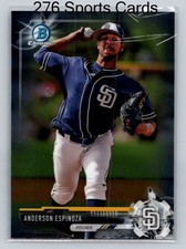 Anderson Espinoza 2017 Bowman Draft #BDC-70 Padres
