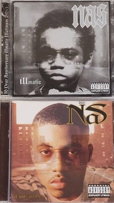 3 CDs Nas - Illmatic (10 year anniversary) + It was written