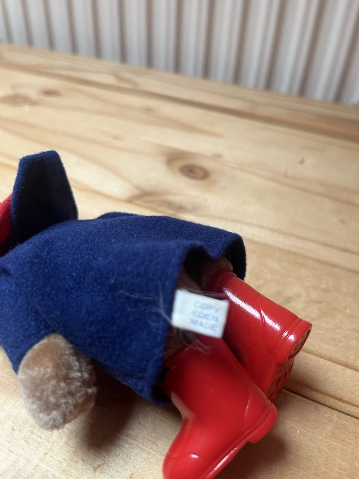 RARE Jointed Paddington Bear 1986 by Eden Toys, Collectable - Image 3 of 4