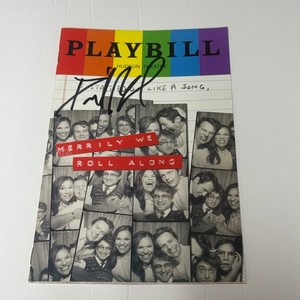 Merrily We Roll Along Playbill | eBay