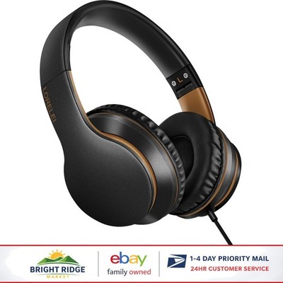 Comfortable Over-Ear Headphones with Passive Noise Control and Media Control