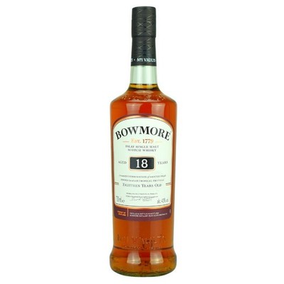 Bowmore 18 Jahre Whisky Schottland  40 - 45 % Vol.