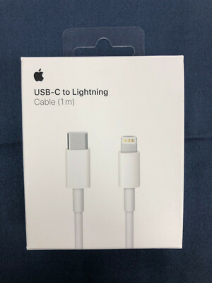 Genuine Apple Official USB-C to Lightning Cable (1m) for iPhone A1656 NEW 