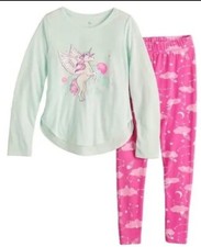 SO Girls 3 Pc Tunic Thermal Leggings Socks PAJAMA SET Size 18 NEW