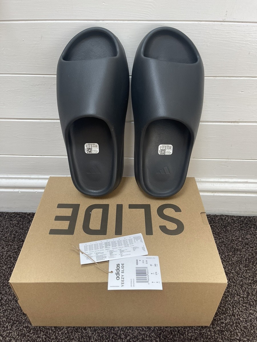Adidas Yeezy Slide ONYX Black- UK SIZE 9 | eBay UK