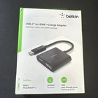 Belkin Genuine OEM USB-C to HDMI Adapter + 60W Charger (AVC002) Open Box