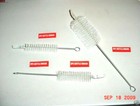 Clear Nylon Bristles Bottle Cleaning 3 Piece Tube Brush Set Assorted Diameters — photo 1