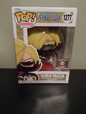 Funko Pop! One Piece Soba Mask #1277 Chalice  Exclusive MINT +.5 POP PROTECTOR