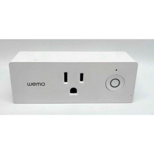 WeMo WiFi Enabled Mini Smart Plug - White (F7C063)
