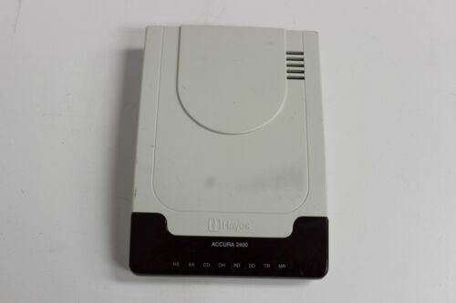 HAYES 5800AM  ACCURA 2400 EXTERNAL MODEM  WITH WARRANTY - Picture 1 of 3