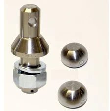 Convert A Ball Universal Nickel Plated 1" Shank with 2" & 2-5/16" Balls Set 904B