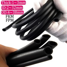 FKM Rubber Reinforced Fuel Hose Unleaded Petrol Diesel Oil Line Fuel Pipe 2~38mm