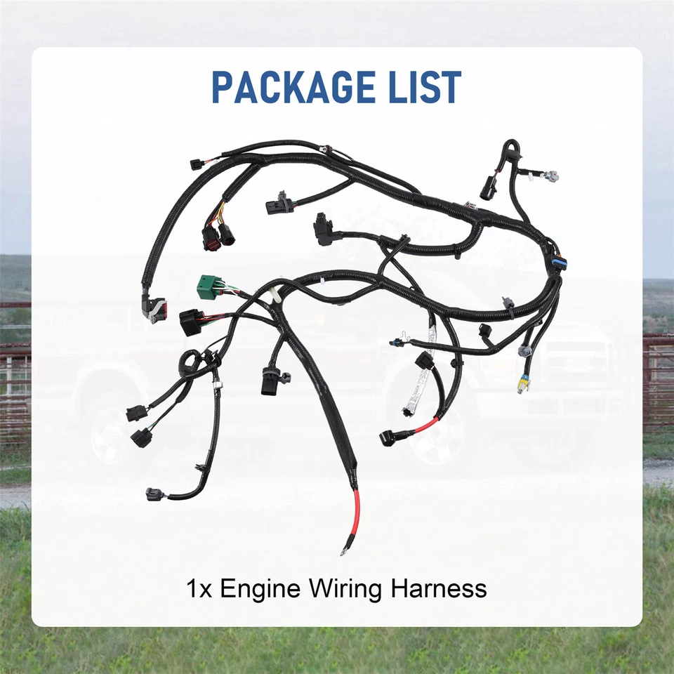 Wiring Harness For 2004 Ford F-250 F-350 F-450 F-550 Super Duty 4C3Z-12B637-AA - Image 3 of 4