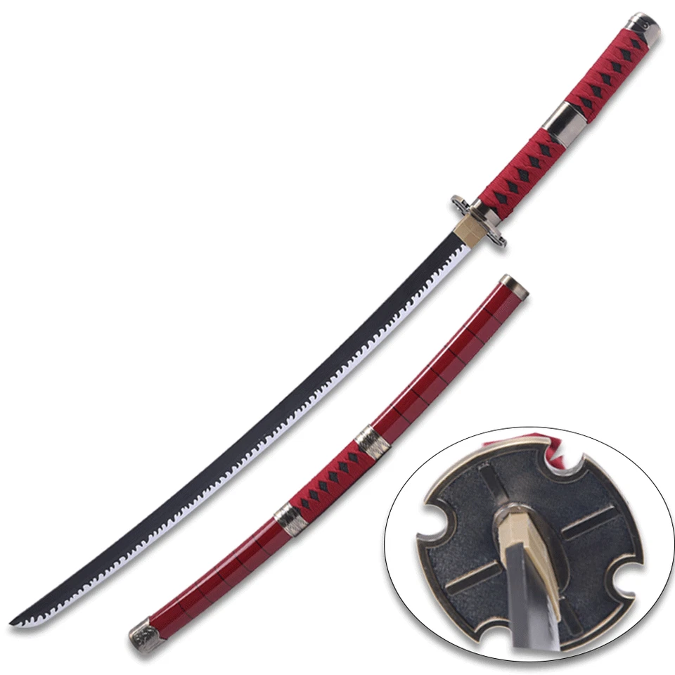One Piece Sword Set 3 Katana Roronoa Zoro STEEL Shusui Yubashiri Sandai Kitetsu - Image 4 of 4