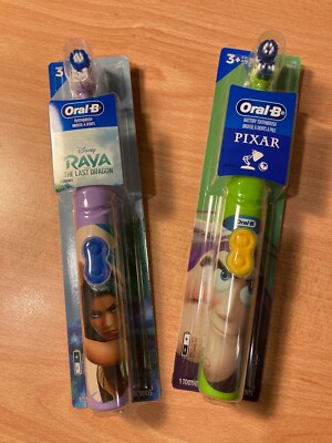 Oral-B Pixar Buzz OR Raya Kids Electric Battery Toothbrush