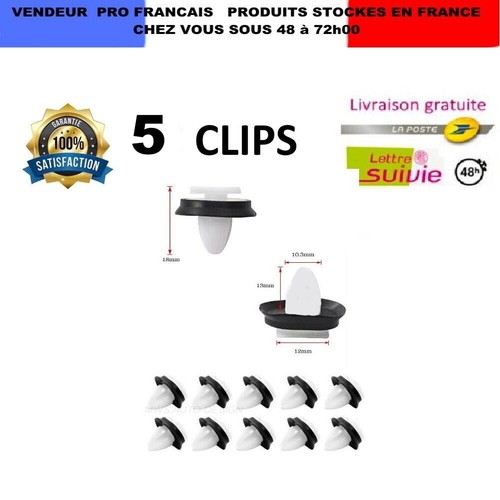 15x Side Protection Strip Clips For Citroen Jumper, Peugeot Boxer, Fiat Ducato – 856543, 71728806 6 thumbnail image