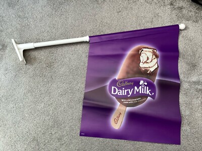 Cadbury Dairy Milk - Eisdiele Schild - Brandneu