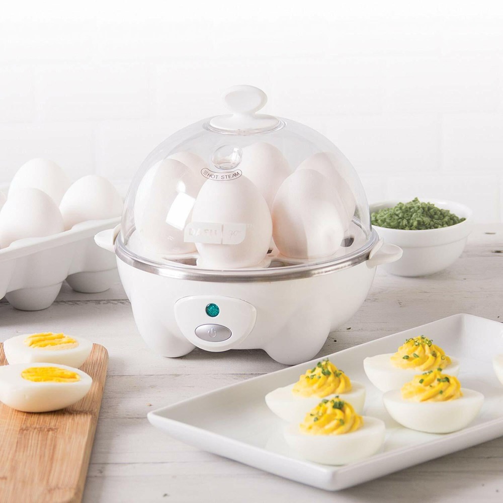 Dash Rapid Egg Cooker – 6-Capacity Electric Egg Cooker for Perfect Hard Boiled Eggs