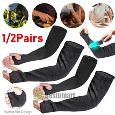 Protective Arm Sleeves Cut Heat Resistant Arm Protectors anti Abrasion Safety