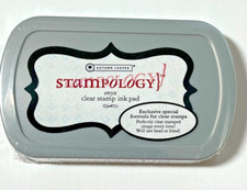 SEALED Stampology Ink Pad Specially Formulated for Clear Stamps - Onyx/Black