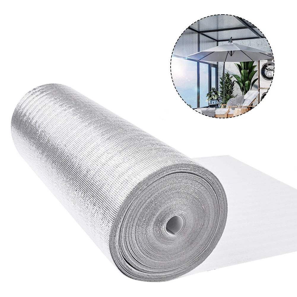 Reflective Single Aluminum Foil Thermal Insulation Foam Roll For Roof Shed Loft