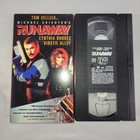 VHS Michael Crichtons Runaway 1984 Movie Video NTSC Tom Selleck Gene Simmons