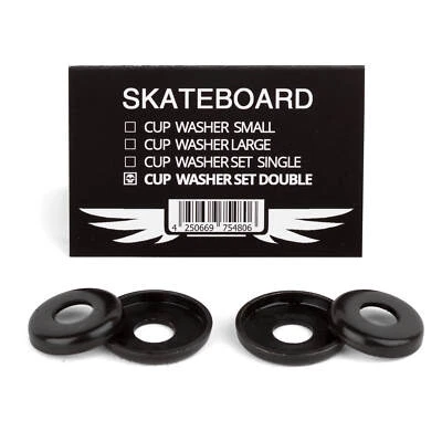 Skateboard Hardware Truck Bushing Cup Washer Kingpinscheiben - Set für 2 Achsen