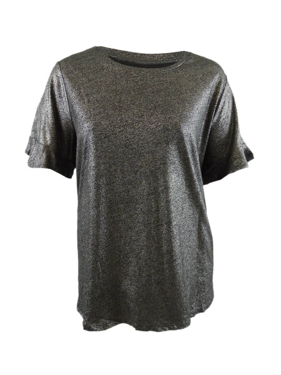 Michael kors flutter sleeve top deals