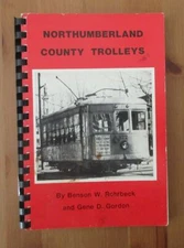 rare trolley book NORTHUMBERLAND COUNTY PENNSYLVANIA BENSON ROHRBECK train