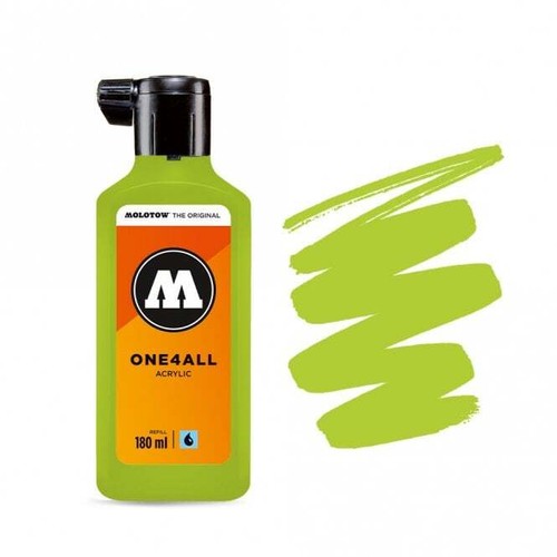 MOLOTOW One4All Acrylic Refill - Permanent Silk Matt Paint - 180ml Bottle - Picture 44 of 69