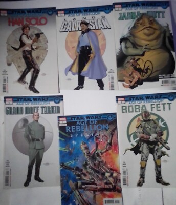 Star Wars Age Of Rebellion - #1 One Shots X5 + Special 2019