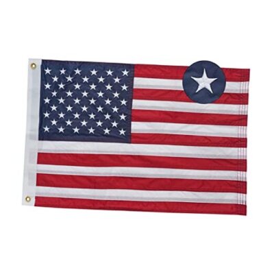 American Flag 16x24 Inches Made in USA, Embroidered 16x24 Inches
