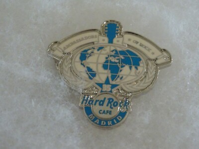 Hard Rock Cafe pin Madrid 'Ambassadors of Rock ' - 35 Years Series