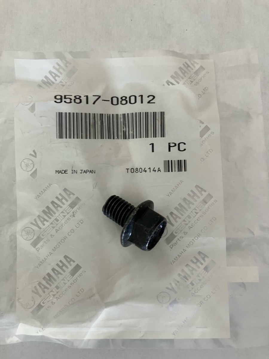 YAMAHA EXHAUST FLANGED BOLT XT-600,QT-50,YFS-200 YZ-80-85 96817
